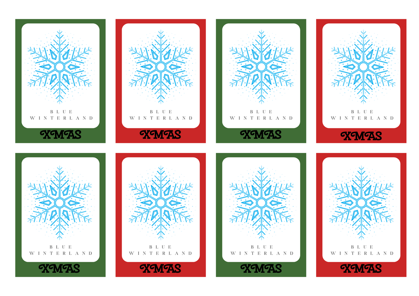 XMAS FLASHCARD: Memory And Matching Game: 80 CARDS (40 PAIRS)