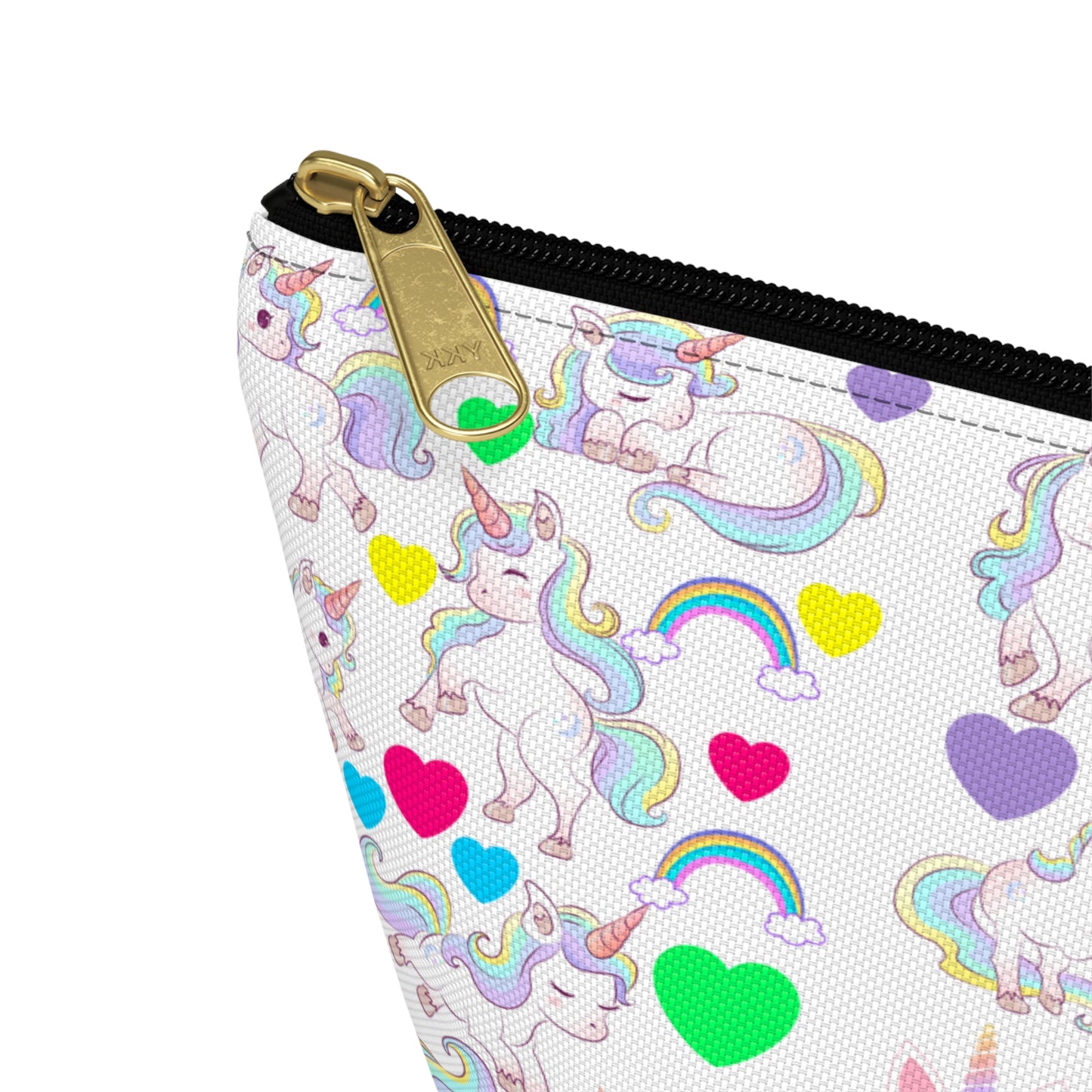 UNICORN LOVE Accessory Pouch w T-bottom