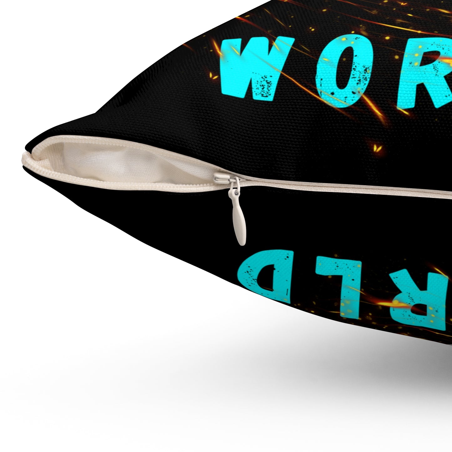 I AM NOT HERE TO PLEASE THE WORLD Spun Polyester Square Pillow