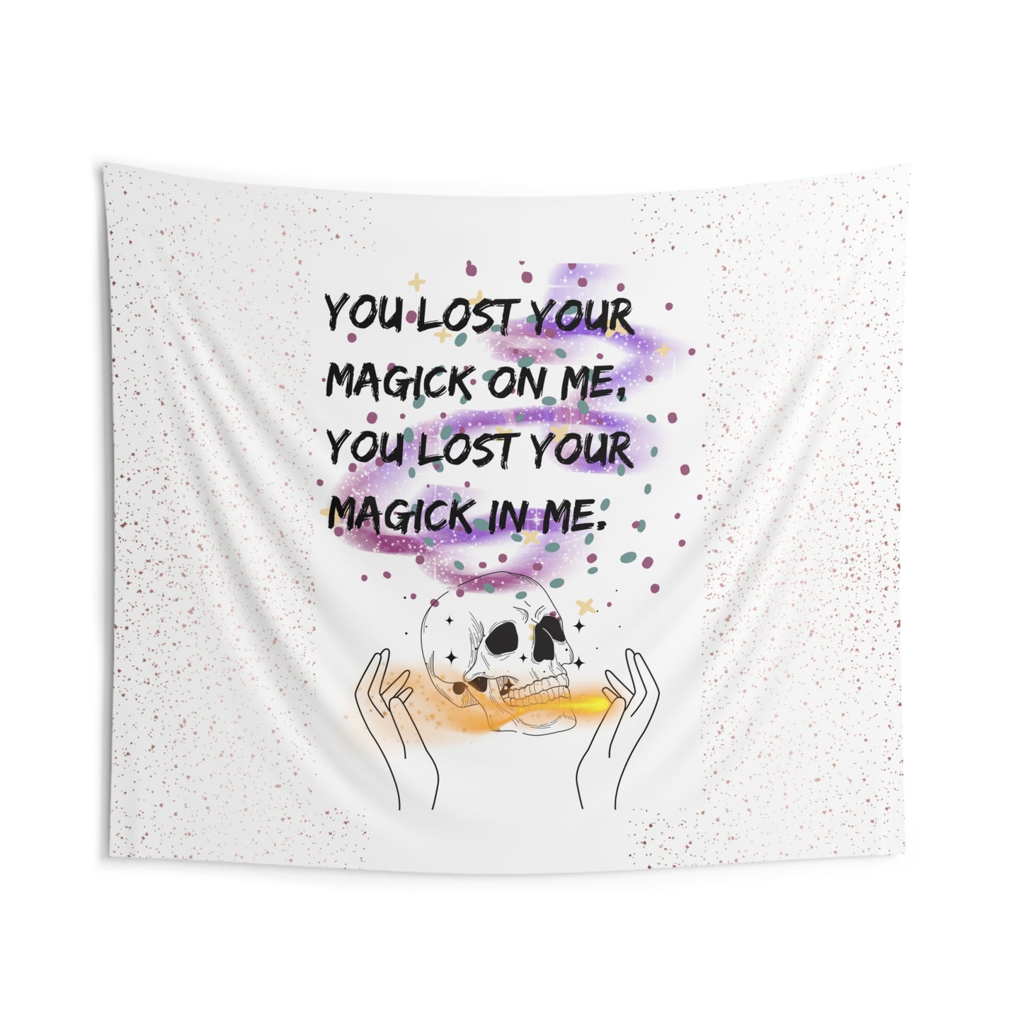 LOST YOUR MAGICK Indoor Wall Tapestries