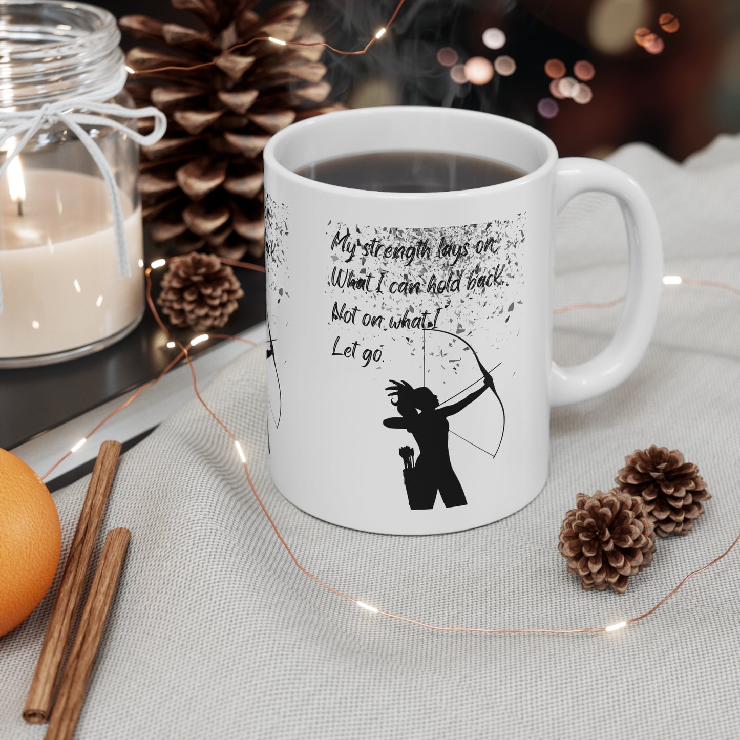 MY STRENGTH Ceramic Mug 11oz