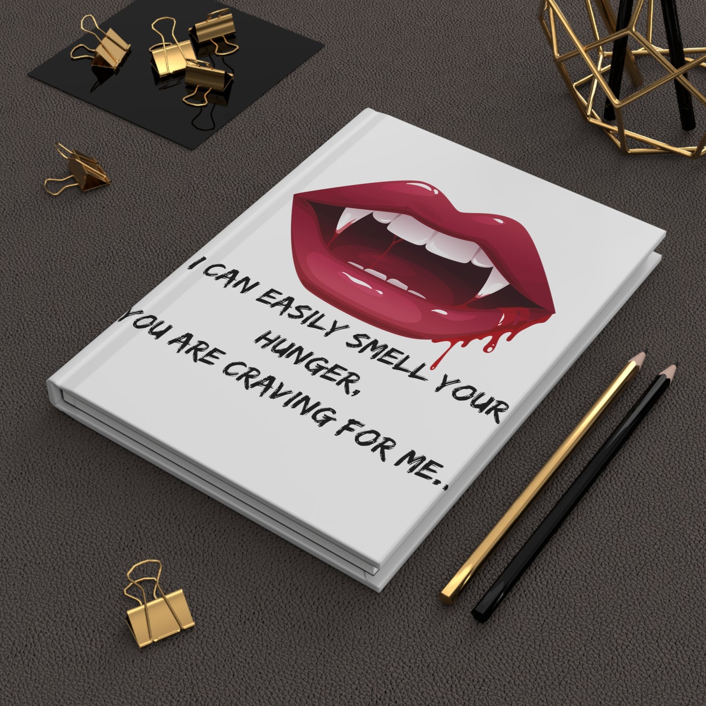 VAMPIRE KISS Hardcover Journal Matte