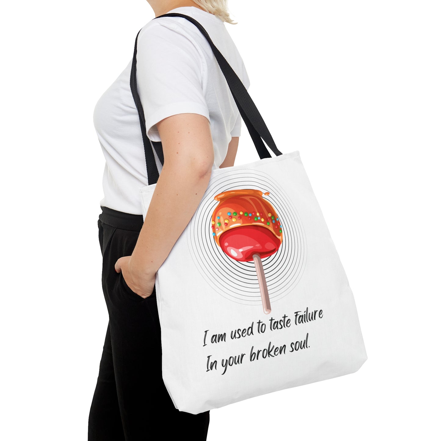 APPLE CANDY FAILURE Tote Bag (AOP)