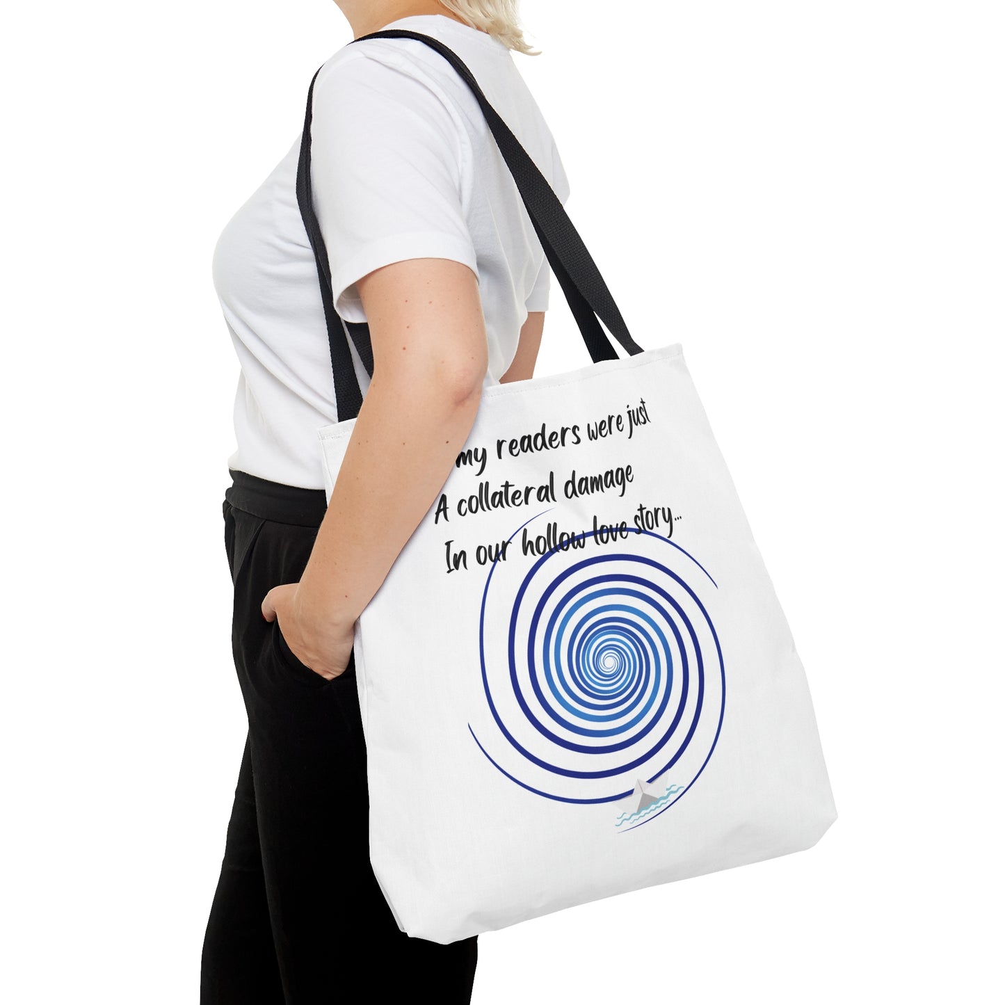 COLLATERAL DAMAGE Tote Bag (AOP)