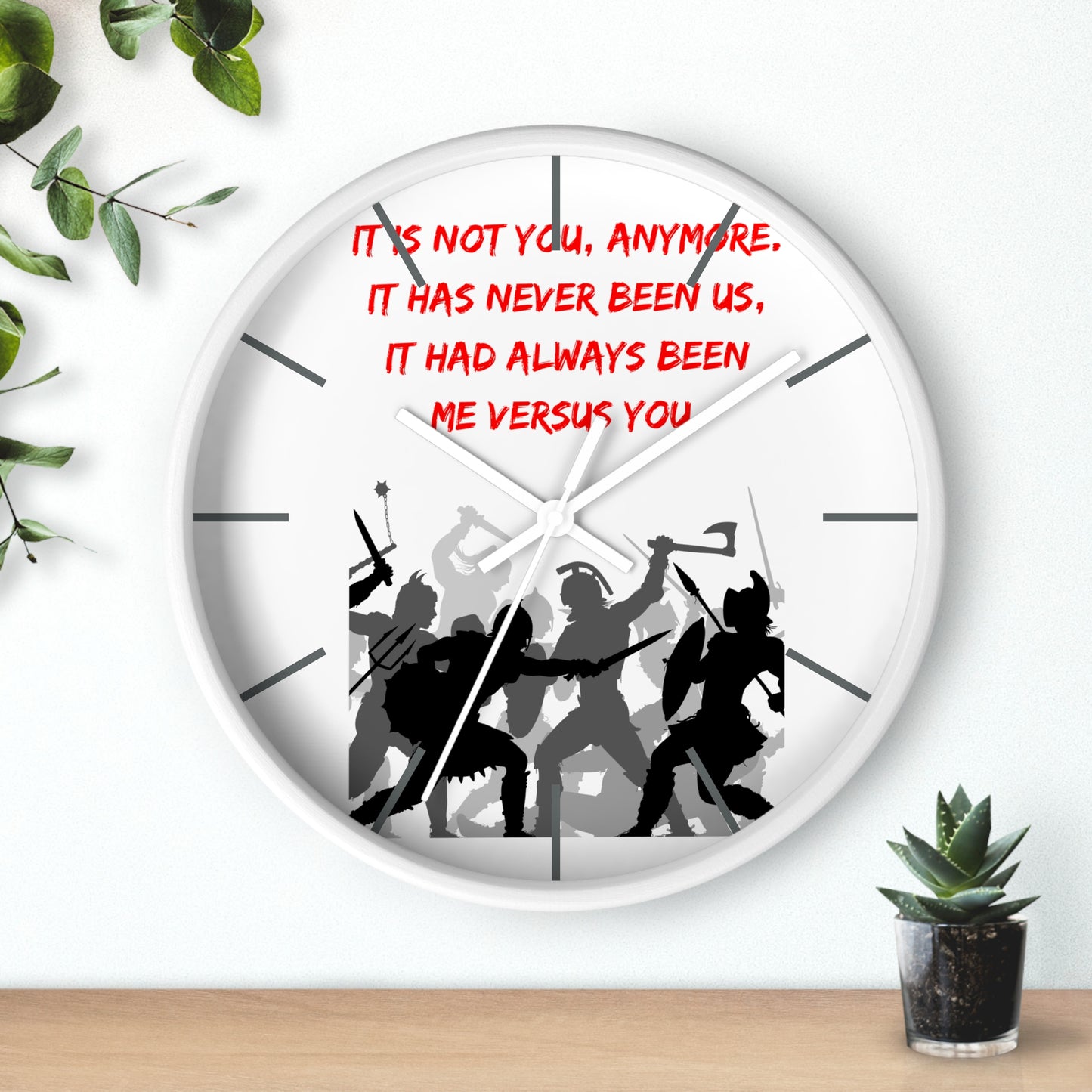 WARZONE Wall Clock