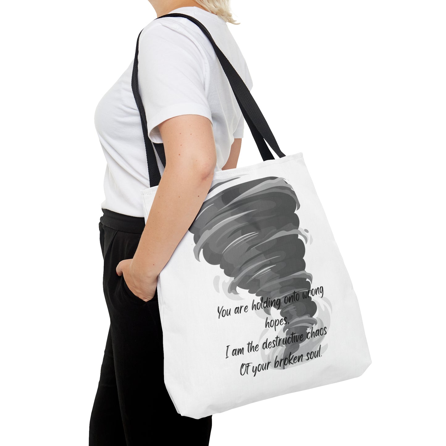 DESTRUCTIVE CHAOS Tote Bag (AOP)