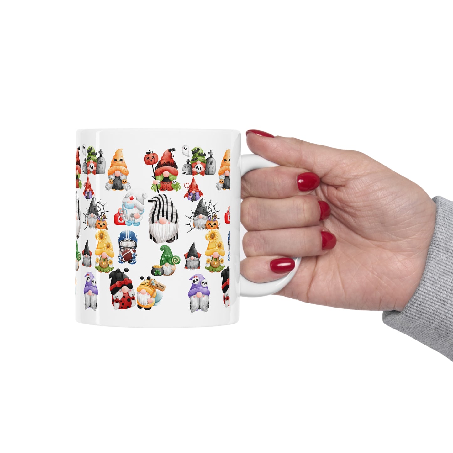 GNOMES OF HALLOWEEN Ceramic Mug 11oz