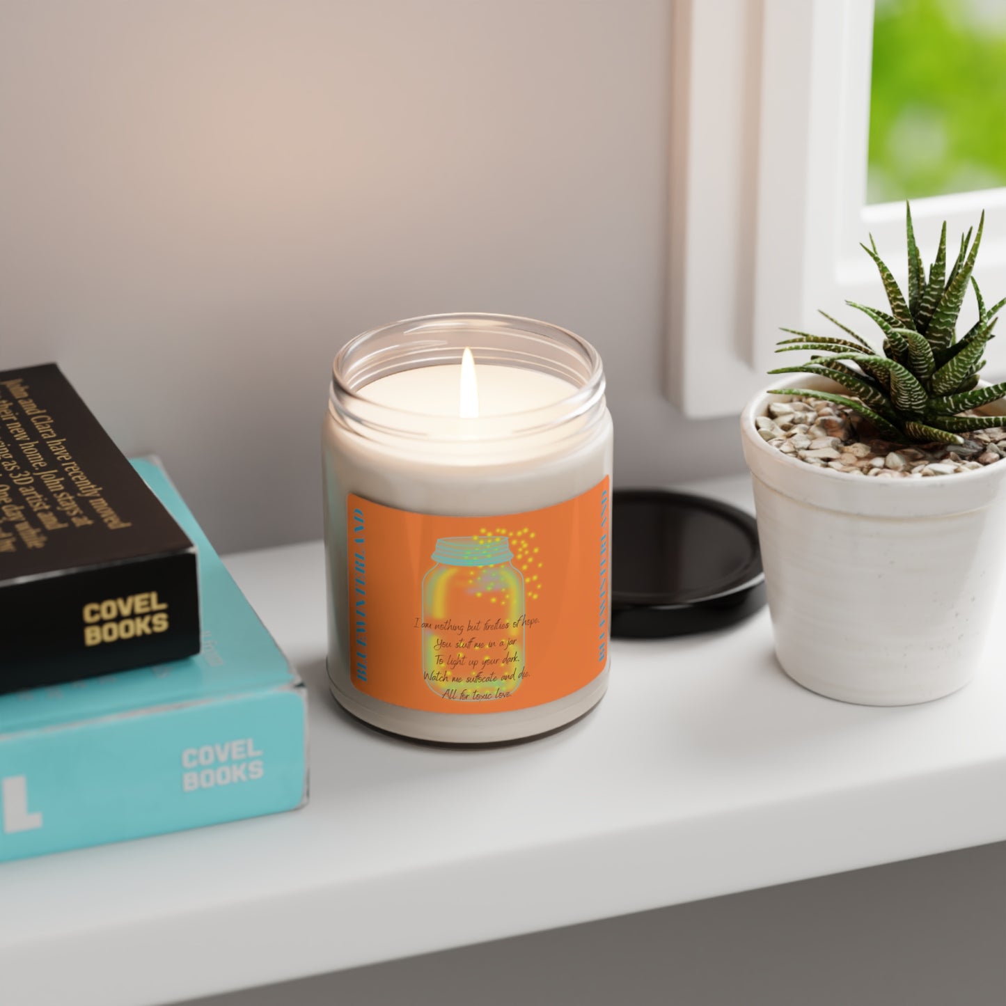 FIREFLIES OF HOPE Scented Soy Candle, 9oz