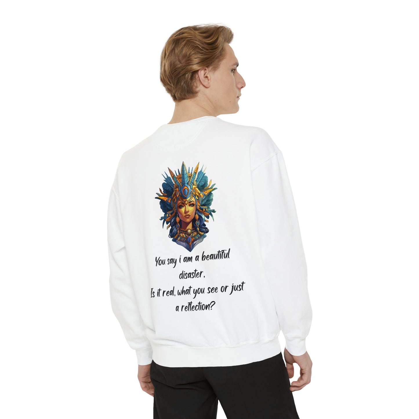 ILLUSIONS Unisex Garment-Dyed Sweatshirt