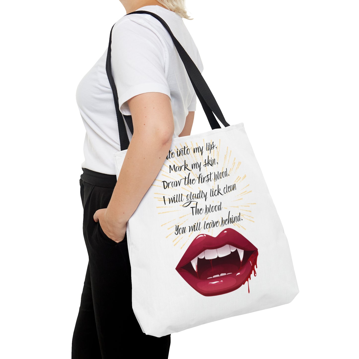 HALLOWEEN KISS Tote Bag (AOP)