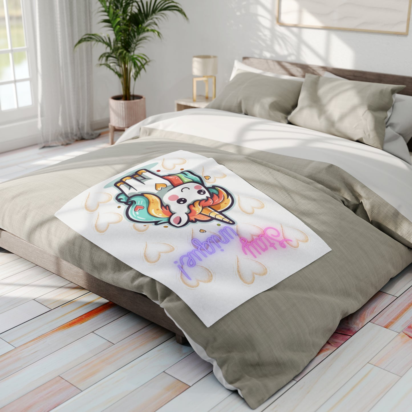 STAY UNIQUE Arctic Fleece Blanket