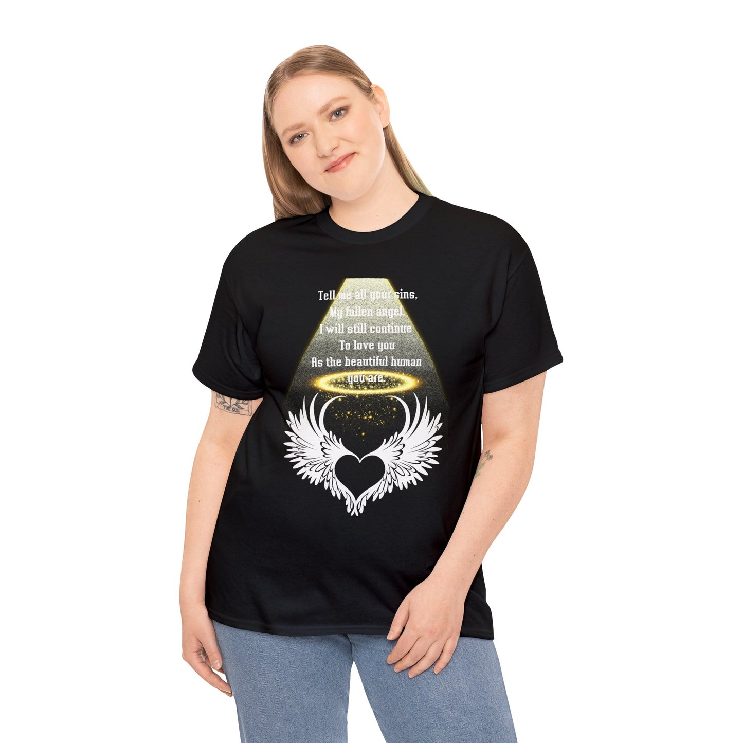 FALLEN ANGEL Unisex Heavy Cotton Tee