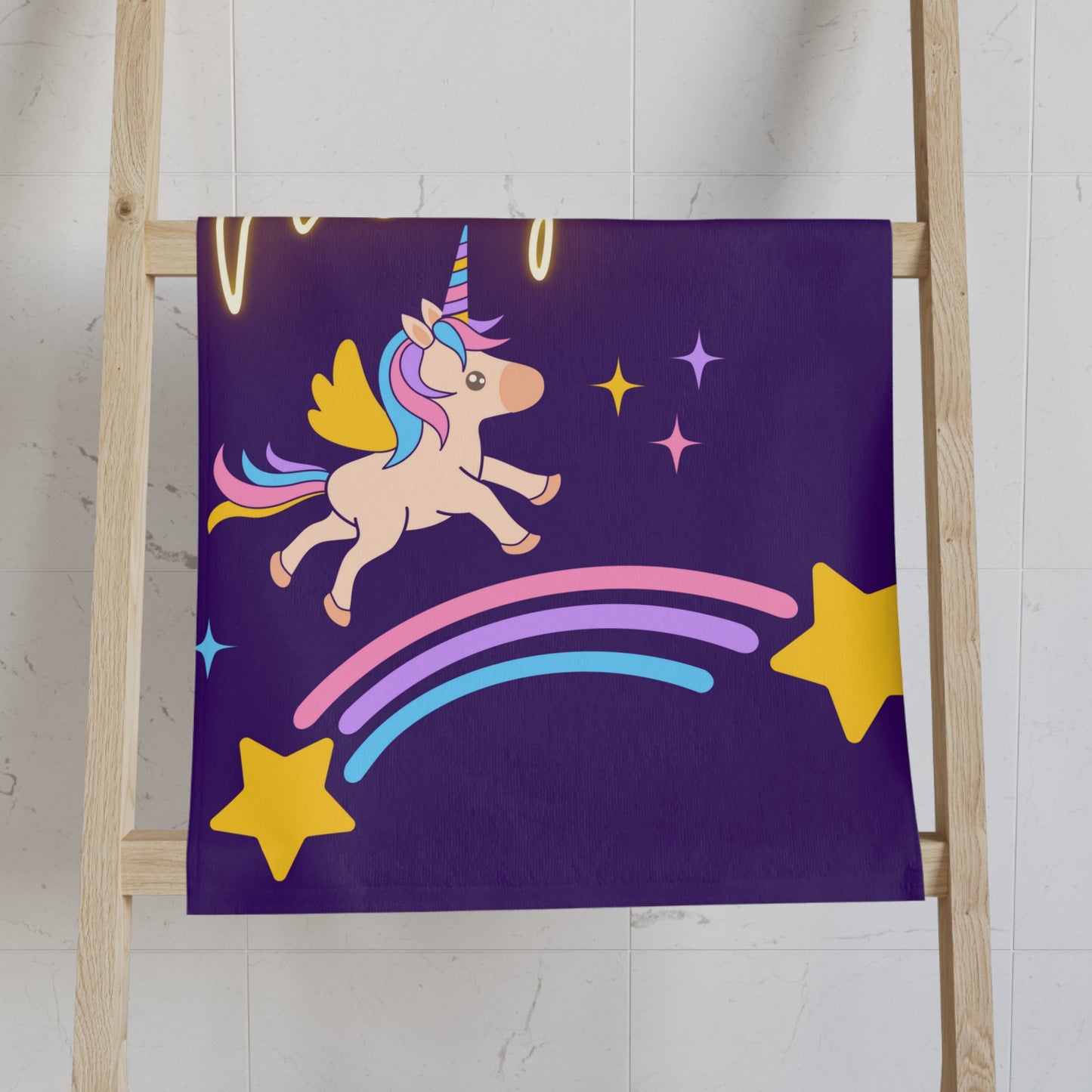 STAY MAGICAL UNICORN LOVE Hand Towel