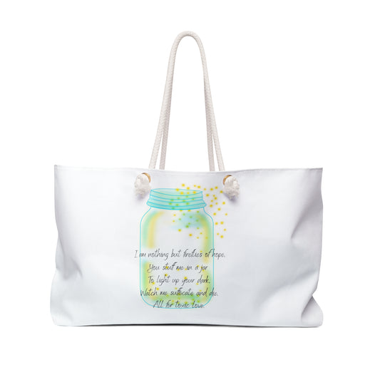 FIREFLIES OF HOPE Weekender Bag