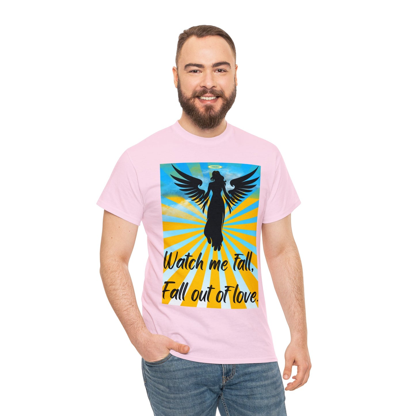 FALL OUT OF LOVE Unisex Heavy Cotton Tee