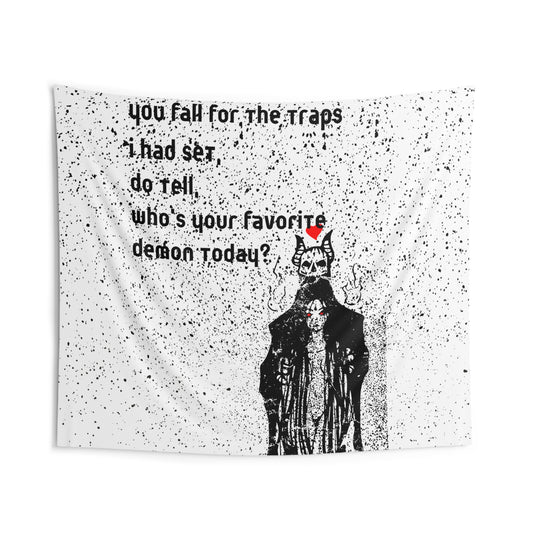 DEMON TALES V1  Indoor Wall Tapestries