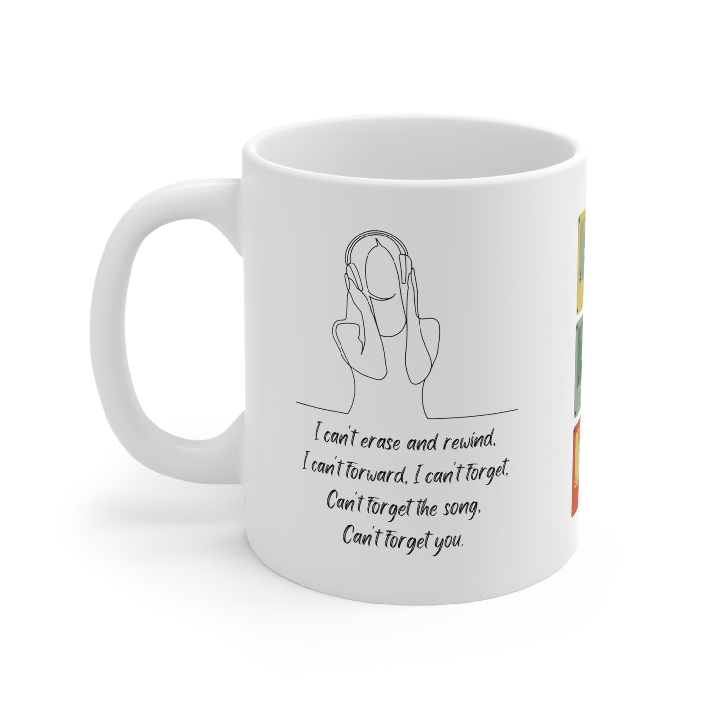 SONG STUCK IN MY HEAD Ceramic Mug 11oz