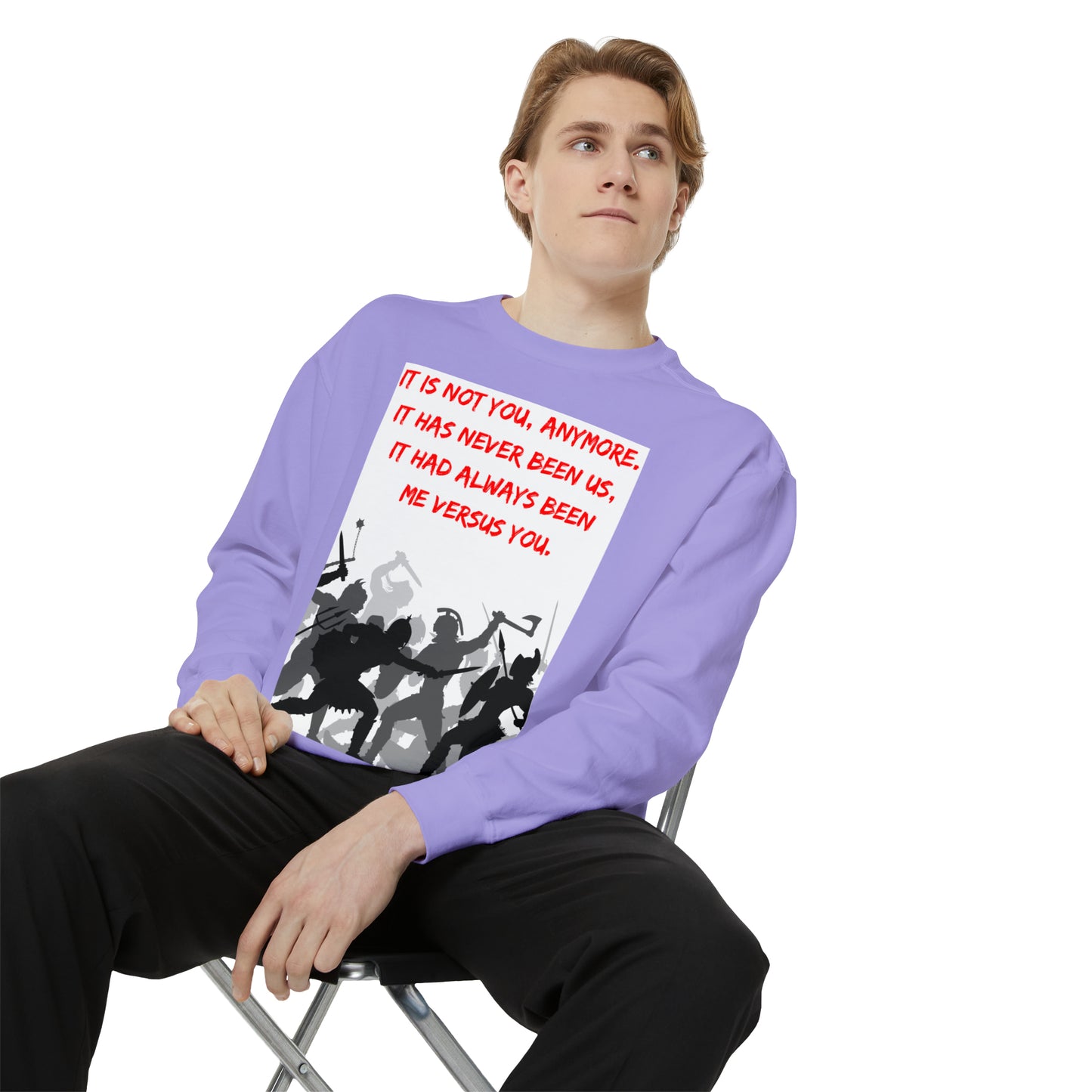 WARZONE  Unisex Garment-Dyed Sweatshirt