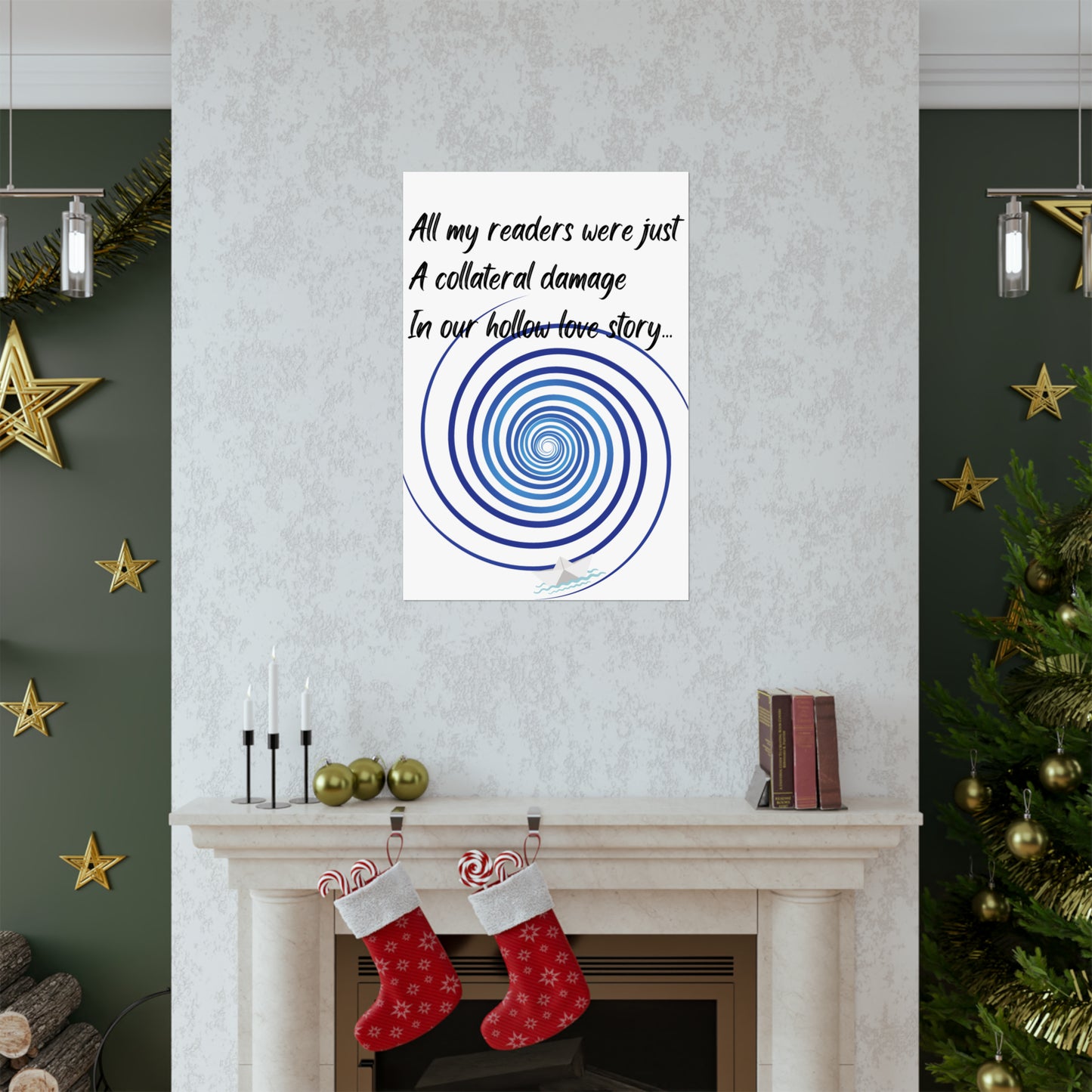 COLLATERAL DAMAGE Matte Vertical Posters