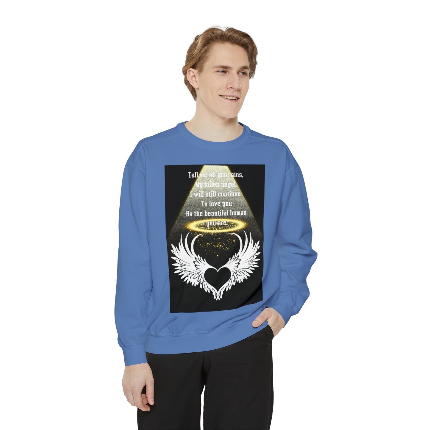 FALLEN ANGEL Unisex Garment-Dyed Sweatshirt