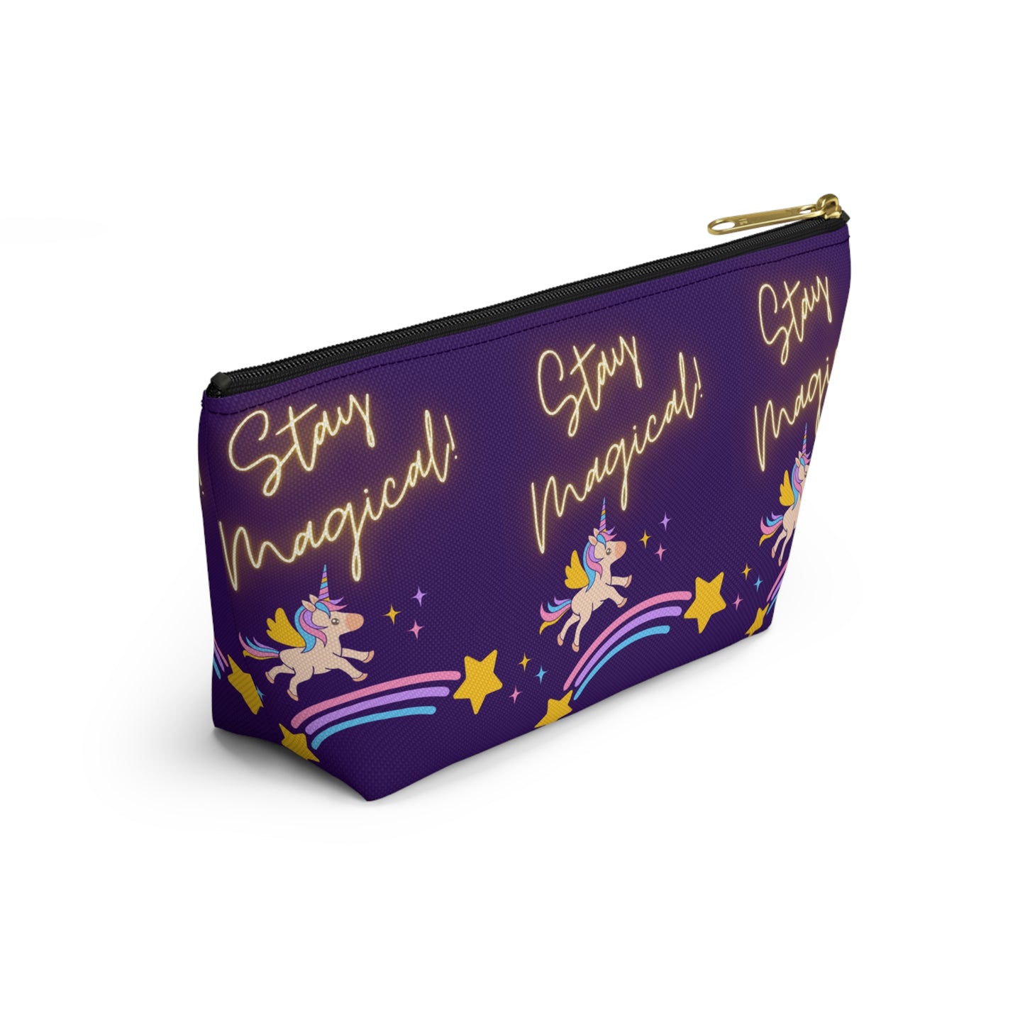 STAY MAGICAL UNICORN LOVE Accessory Pouch w T-bottom