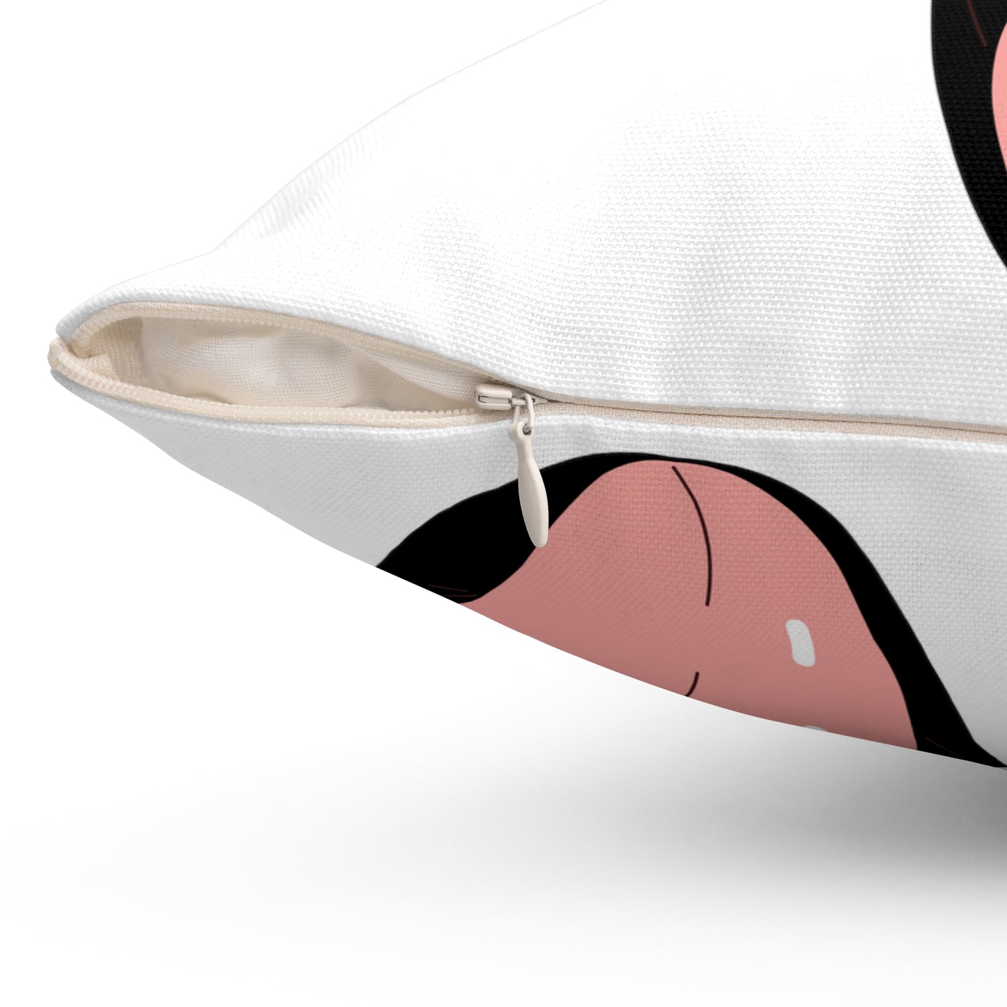 LICK YOU CLEAN Spun Polyester Square Pillow