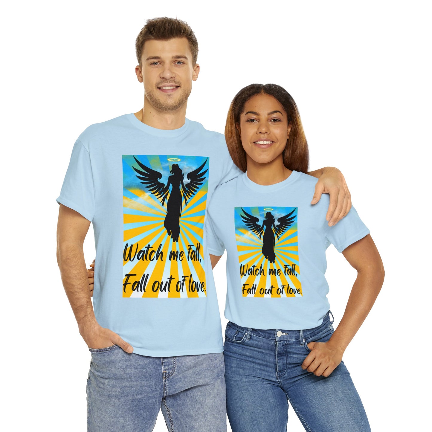 FALL OUT OF LOVE Unisex Heavy Cotton Tee