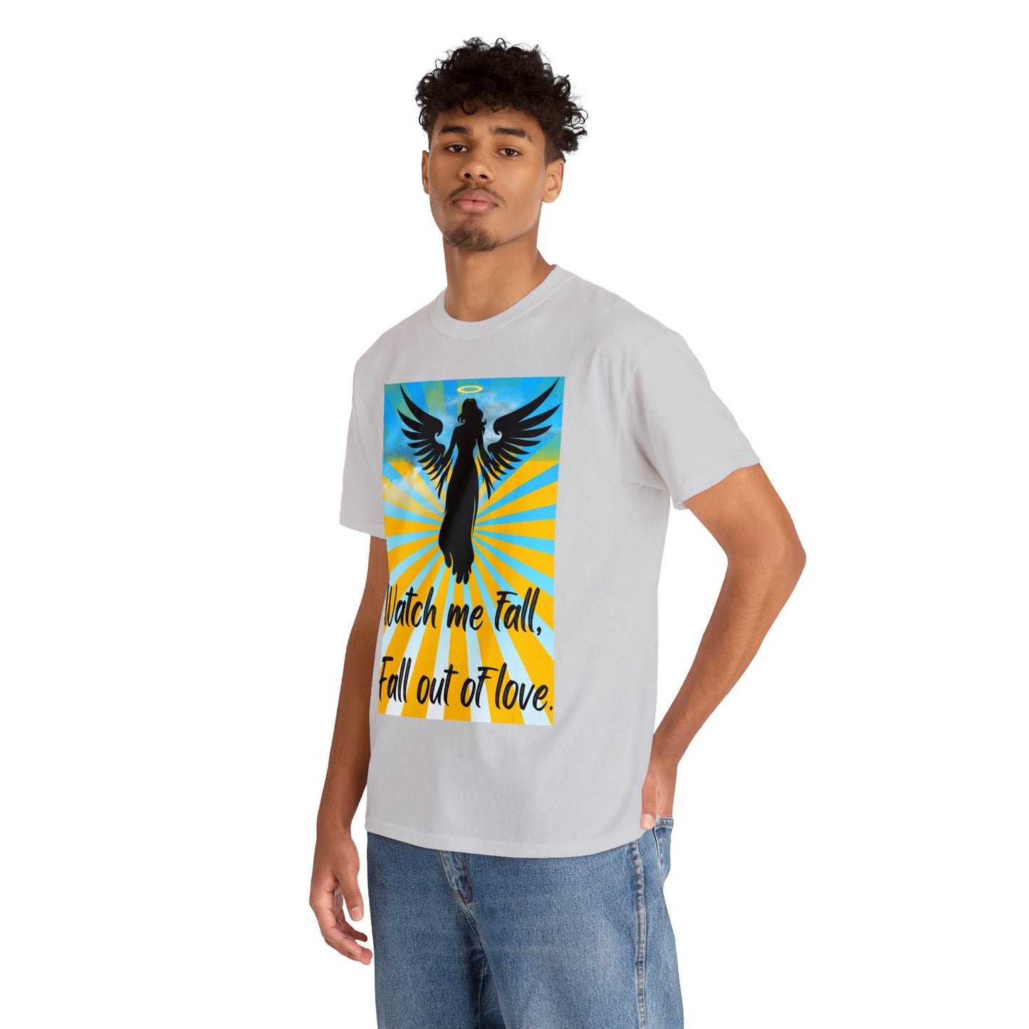 FALL OUT OF LOVE Unisex Heavy Cotton Tee