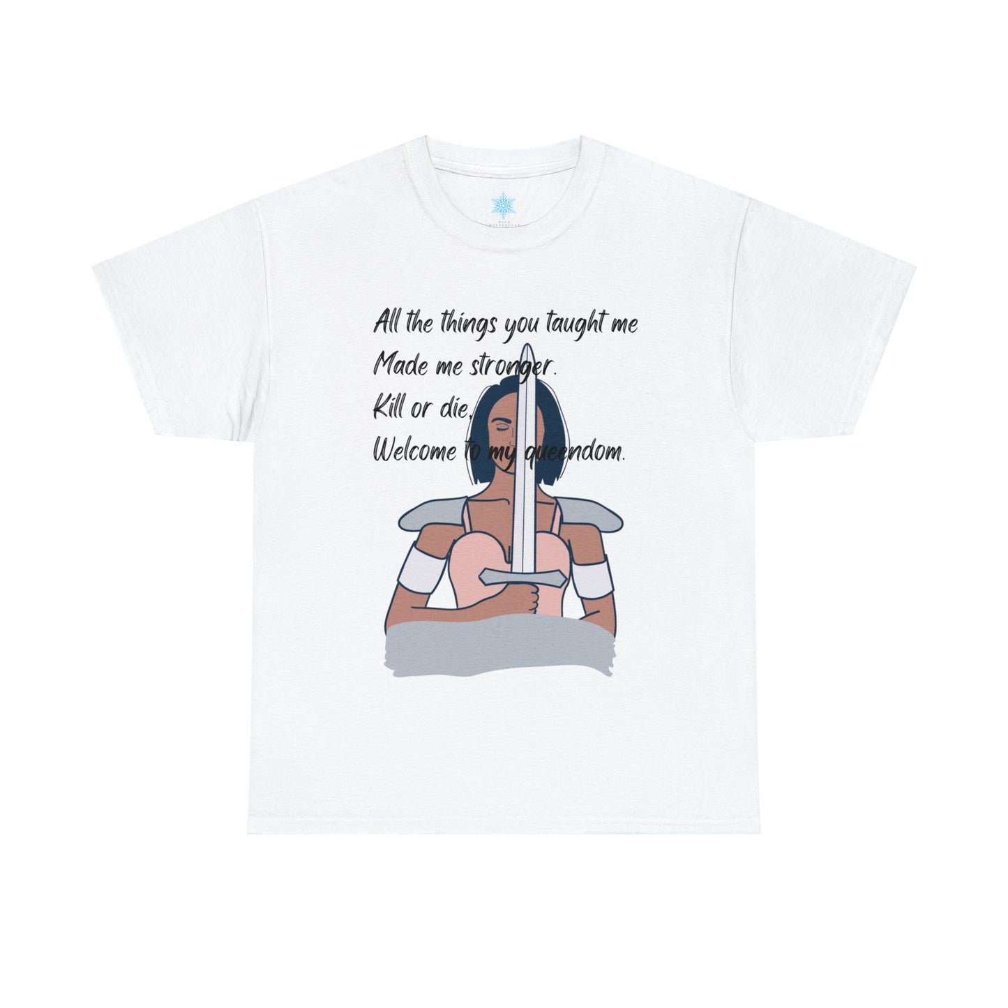 QUEENDOM Unisex Heavy Cotton Tee