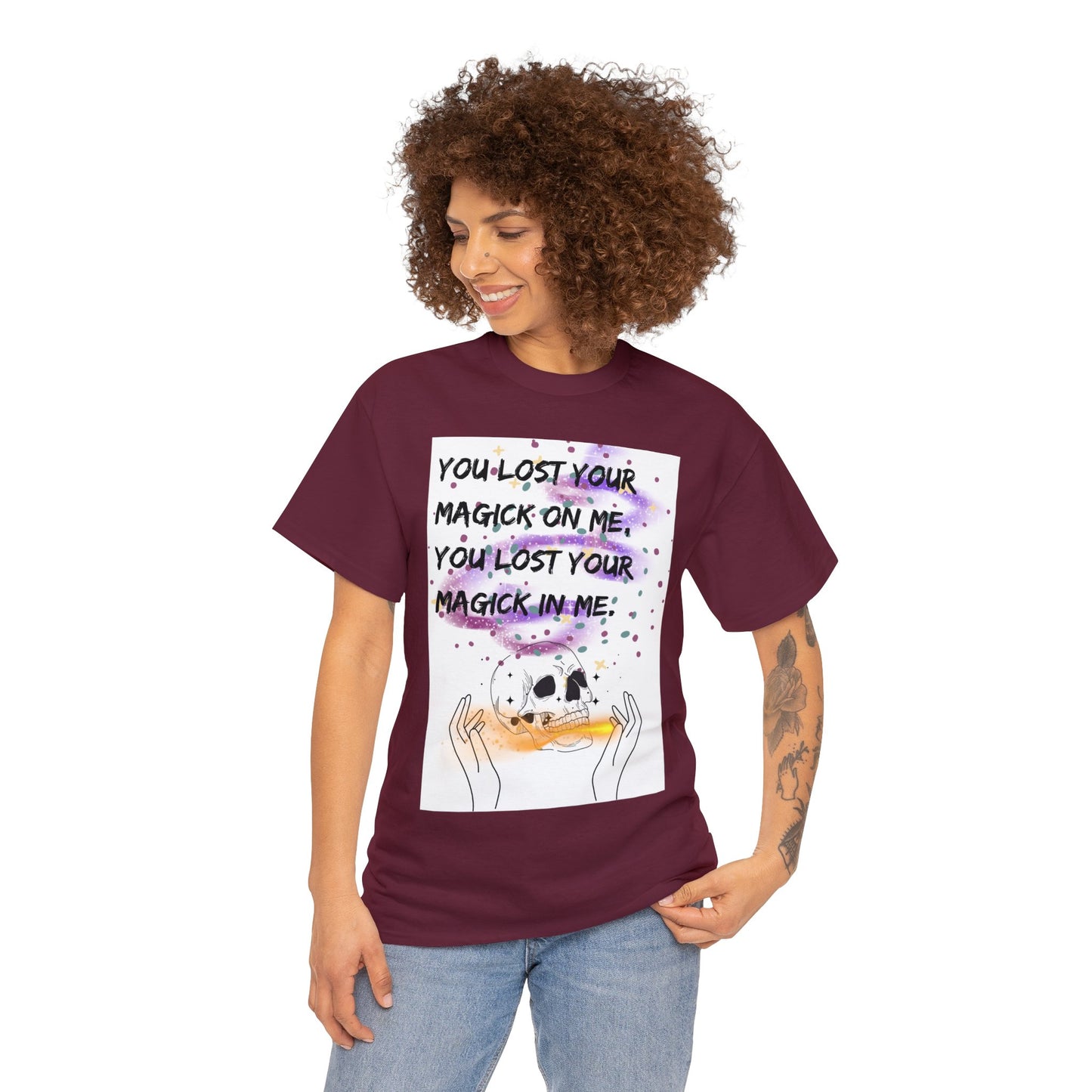 LOST YOUR MAGICK Unisex Heavy Cotton Tee