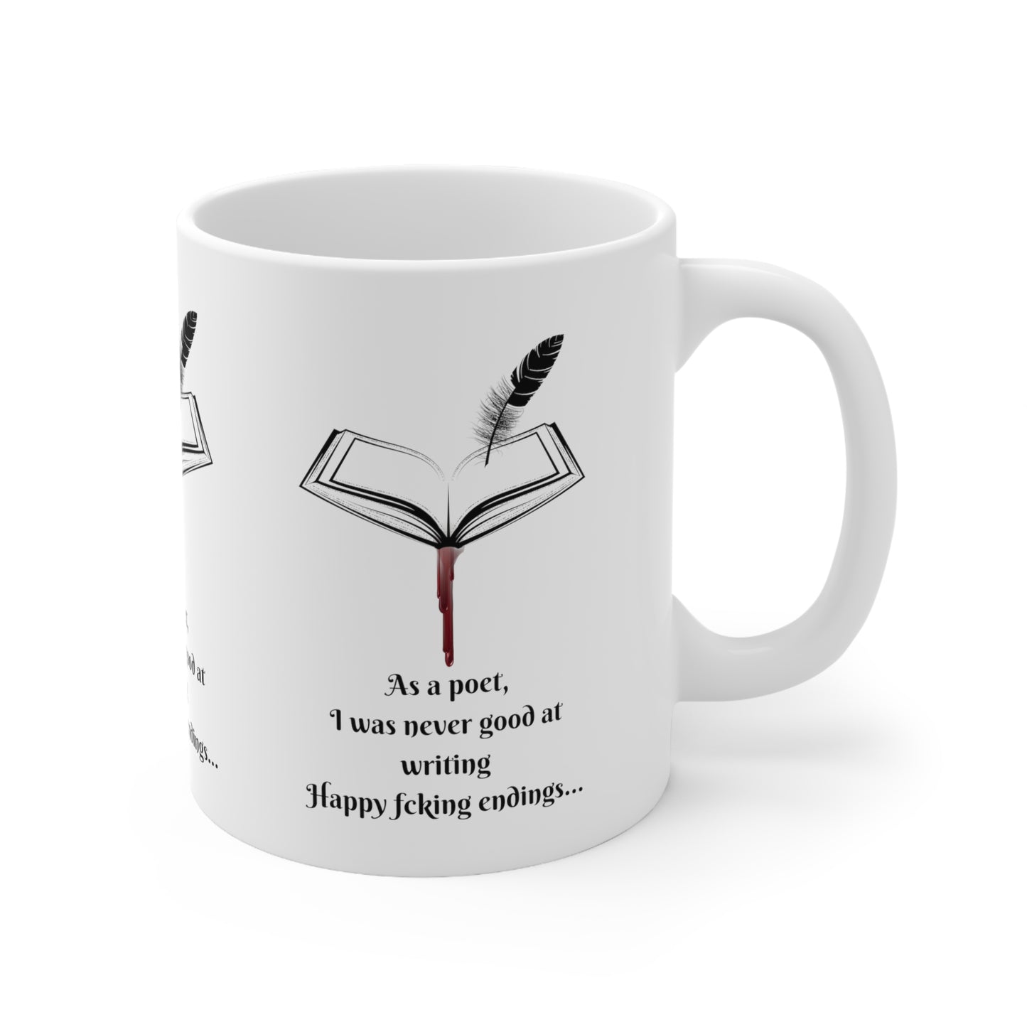 HAPPY FCKING ENDINGS Ceramic Mug 11oz
