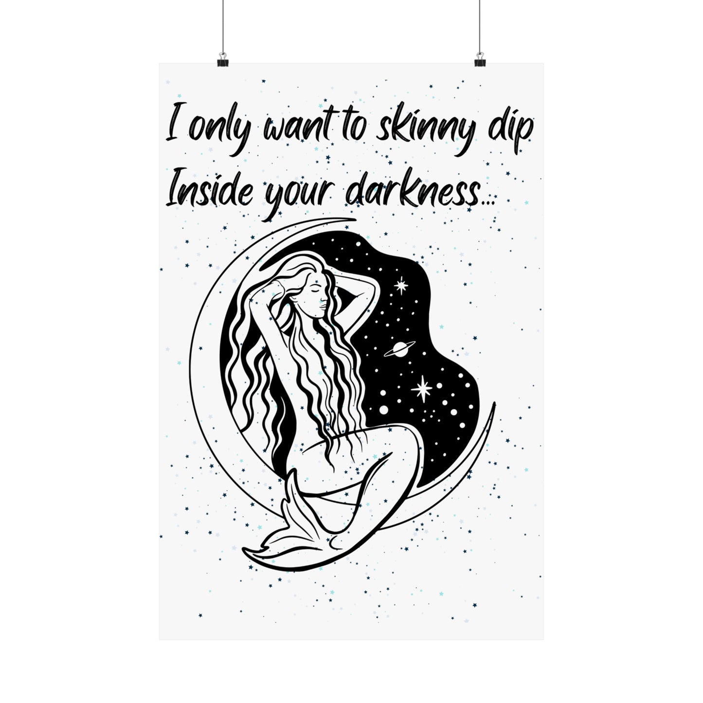 SKINNY DIP  Matte Vertical Posters
