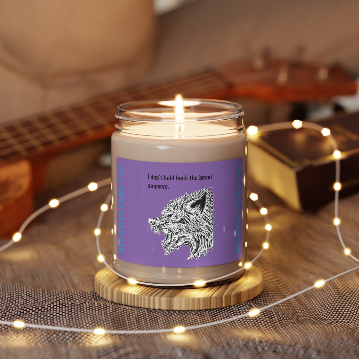 BEAST TALES V1  Scented Soy Candle, 9oz