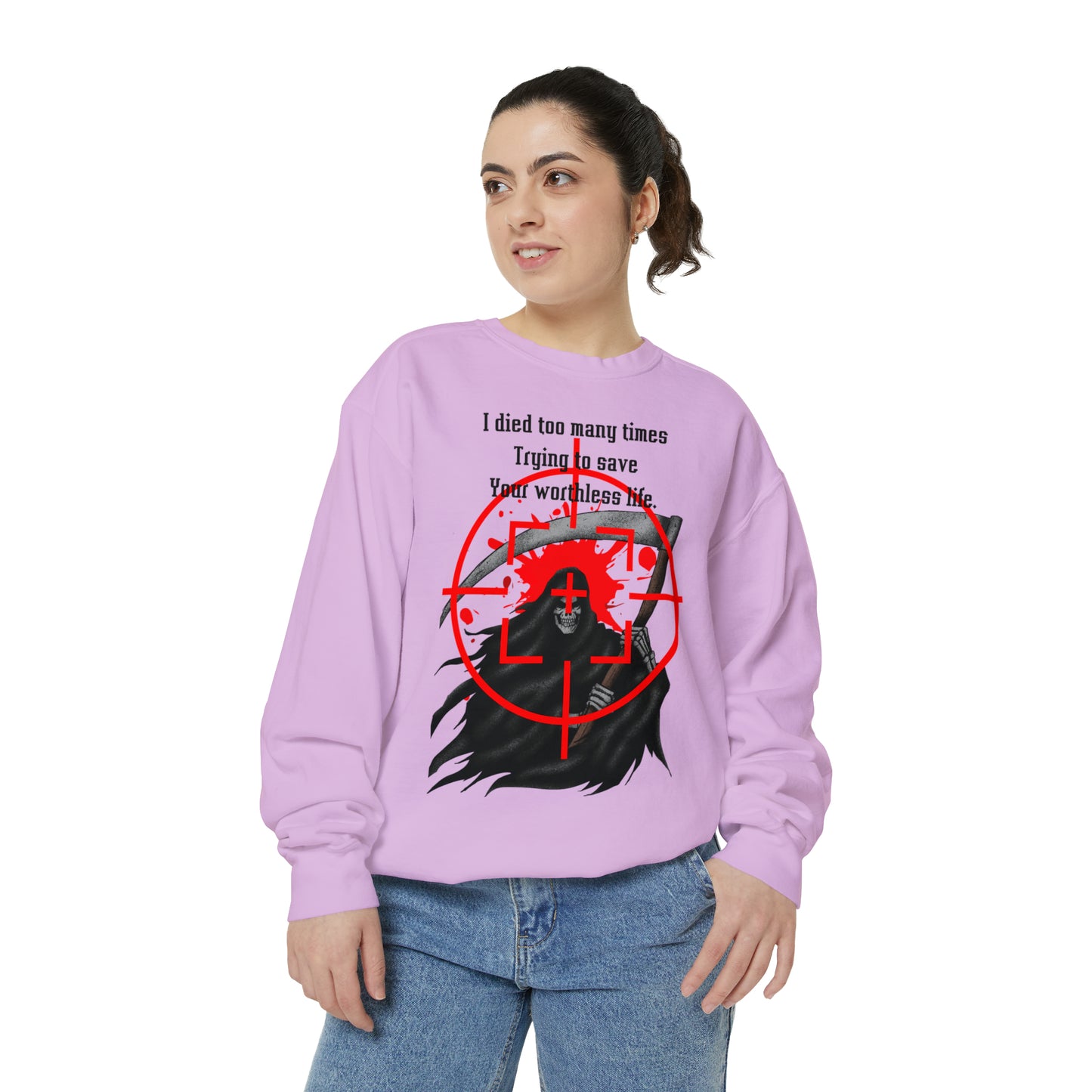 GAMER GIRL Unisex Garment-Dyed Sweatshirt