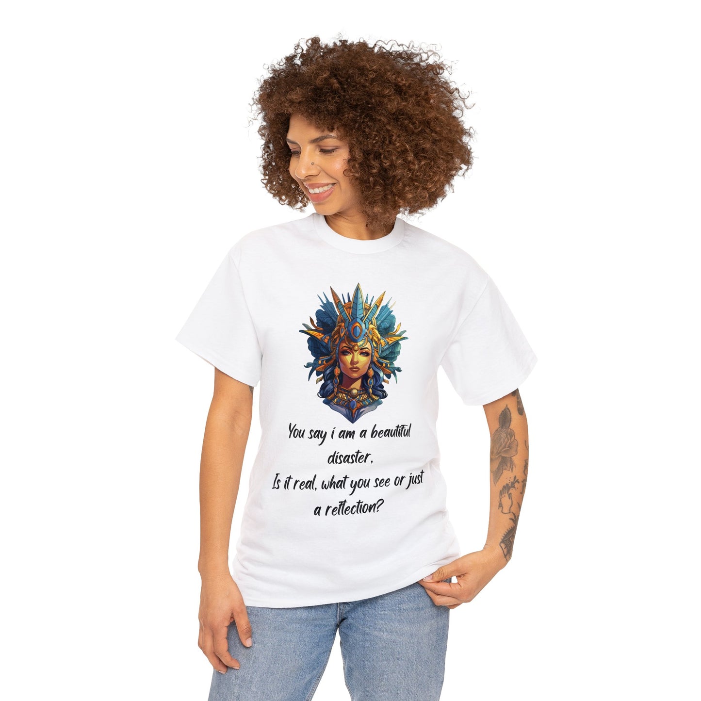 ILLUSIONS Unisex Heavy Cotton Tee
