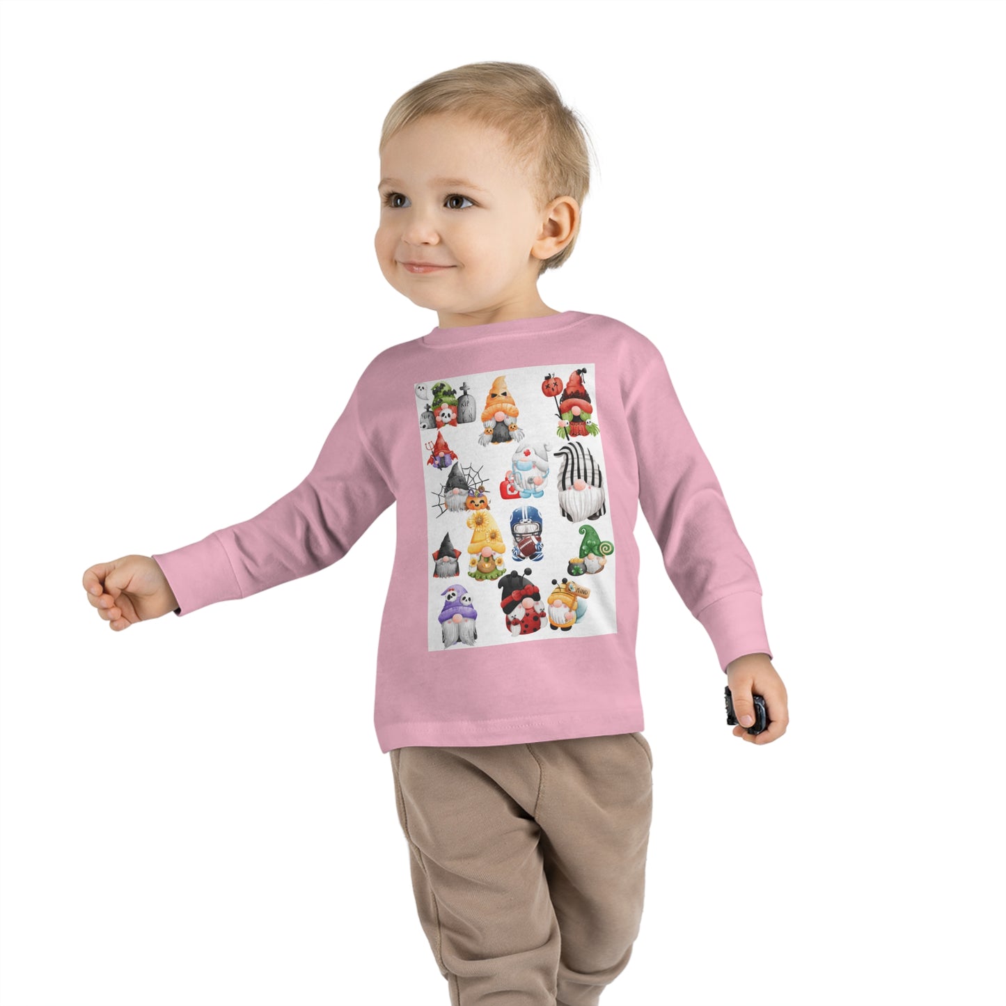 HALLOWEEN GNOMES Toddler Long Sleeve Tee