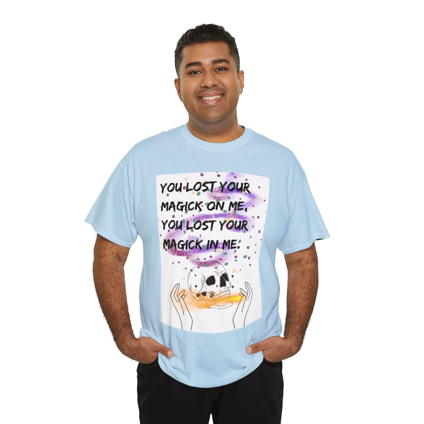 LOST YOUR MAGICK Unisex Heavy Cotton Tee