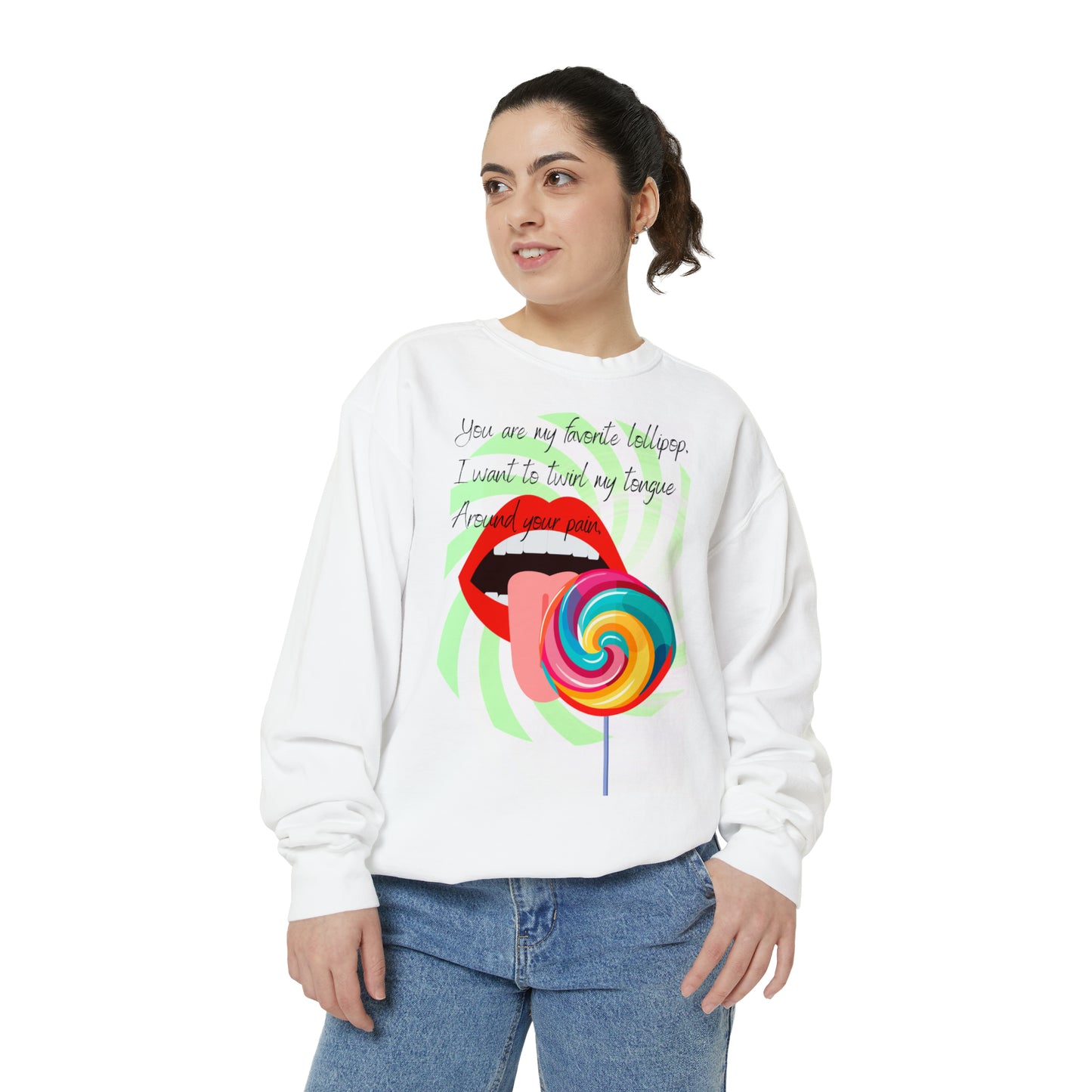 LOLLIPOP DREAMS Unisex Garment-Dyed Sweatshirt