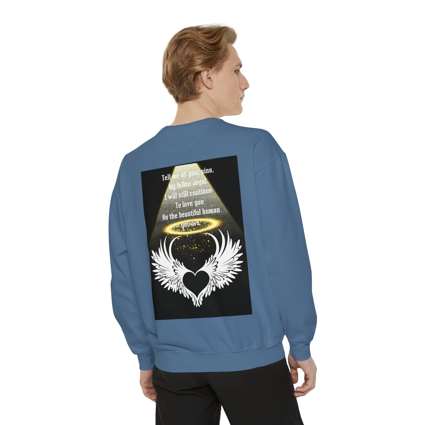 FALLEN ANGEL Unisex Garment-Dyed Sweatshirt
