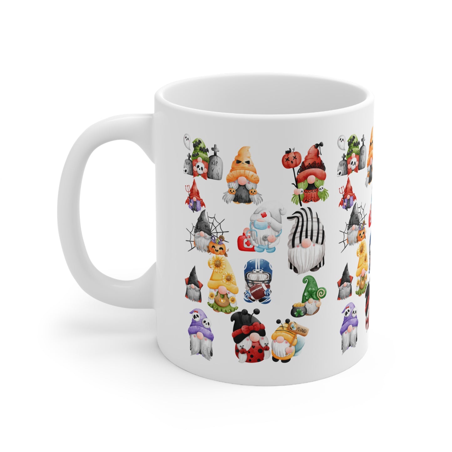 GNOMES OF HALLOWEEN Ceramic Mug 11oz