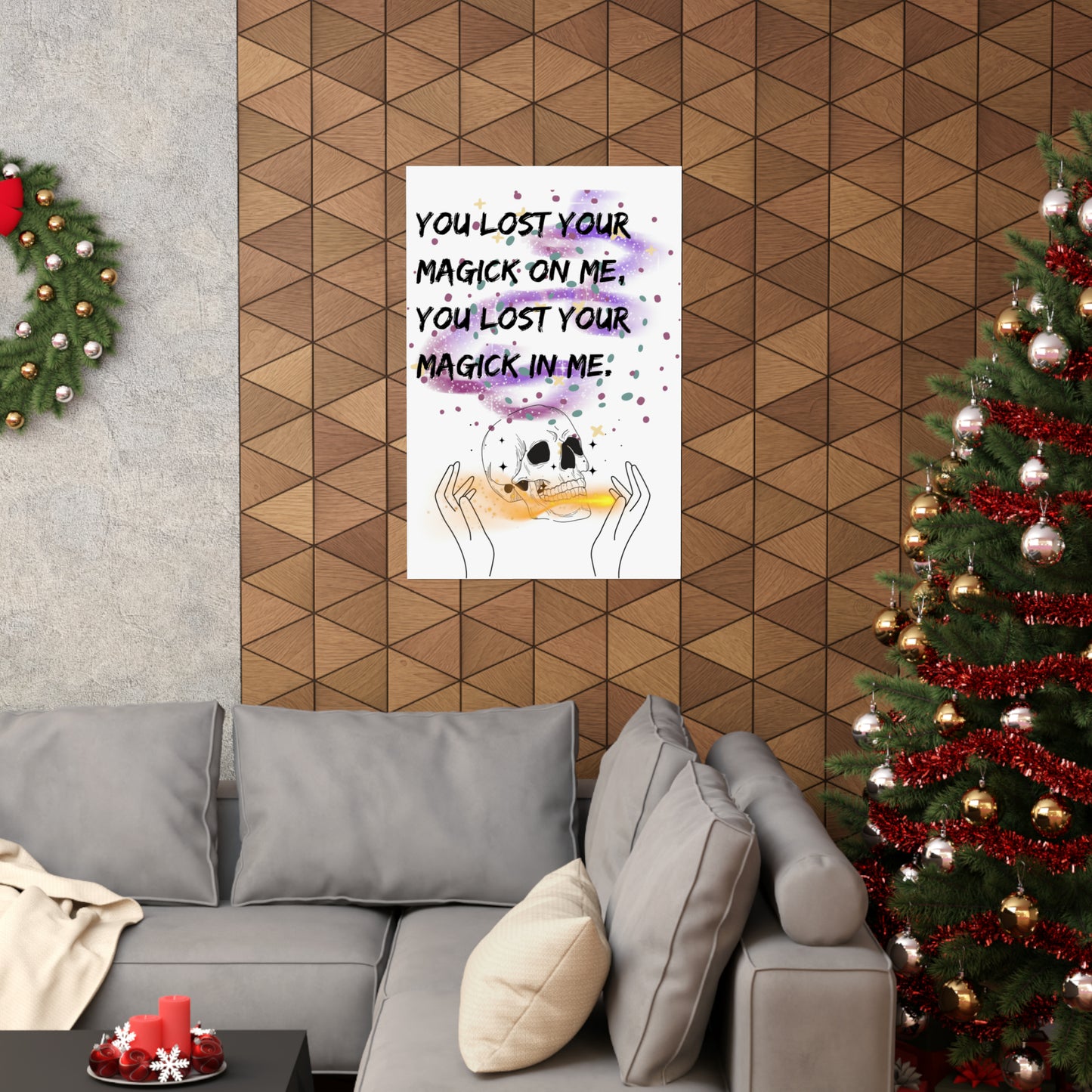 LOST YOUR MAGICK Matte Vertical Posters
