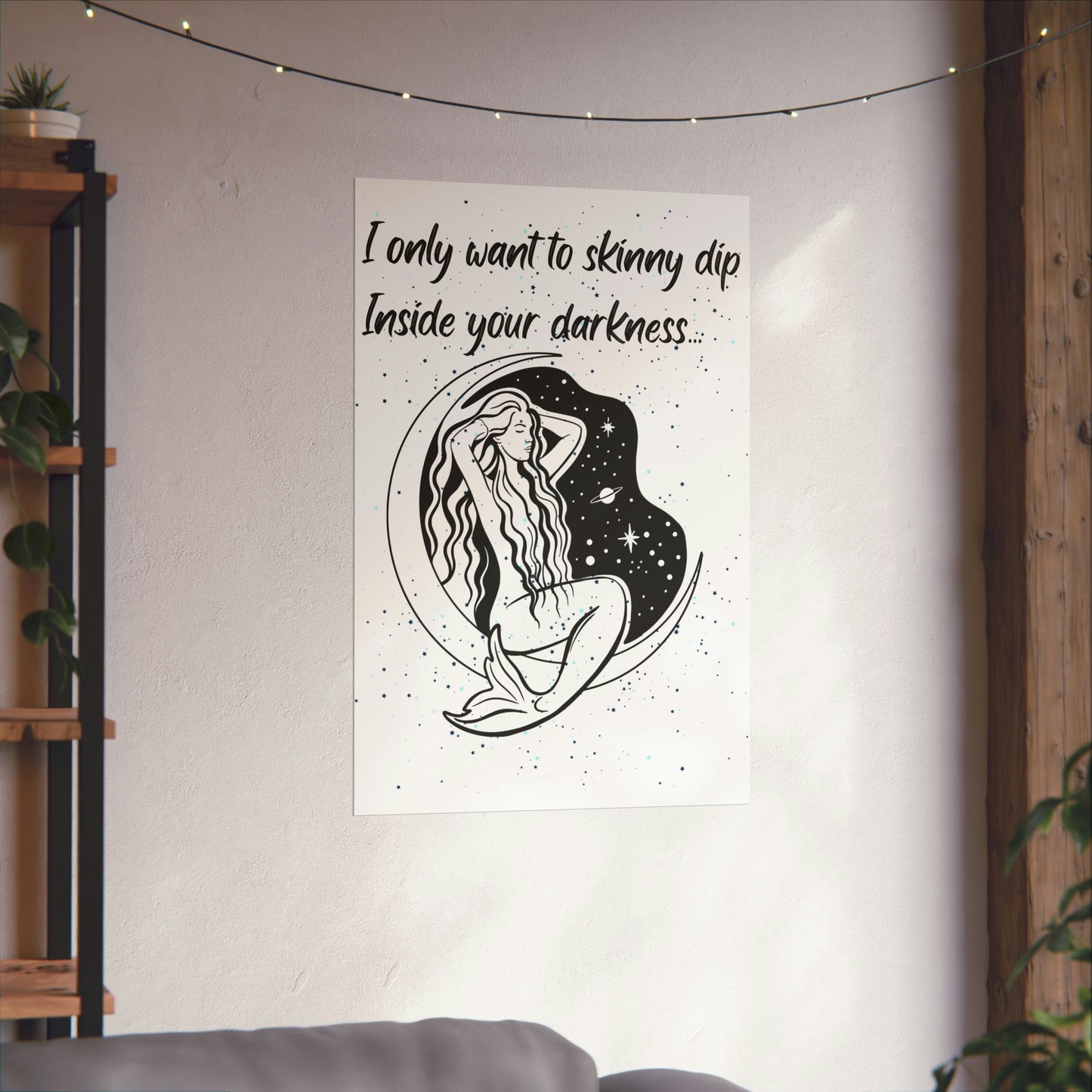 SKINNY DIP  Matte Vertical Posters
