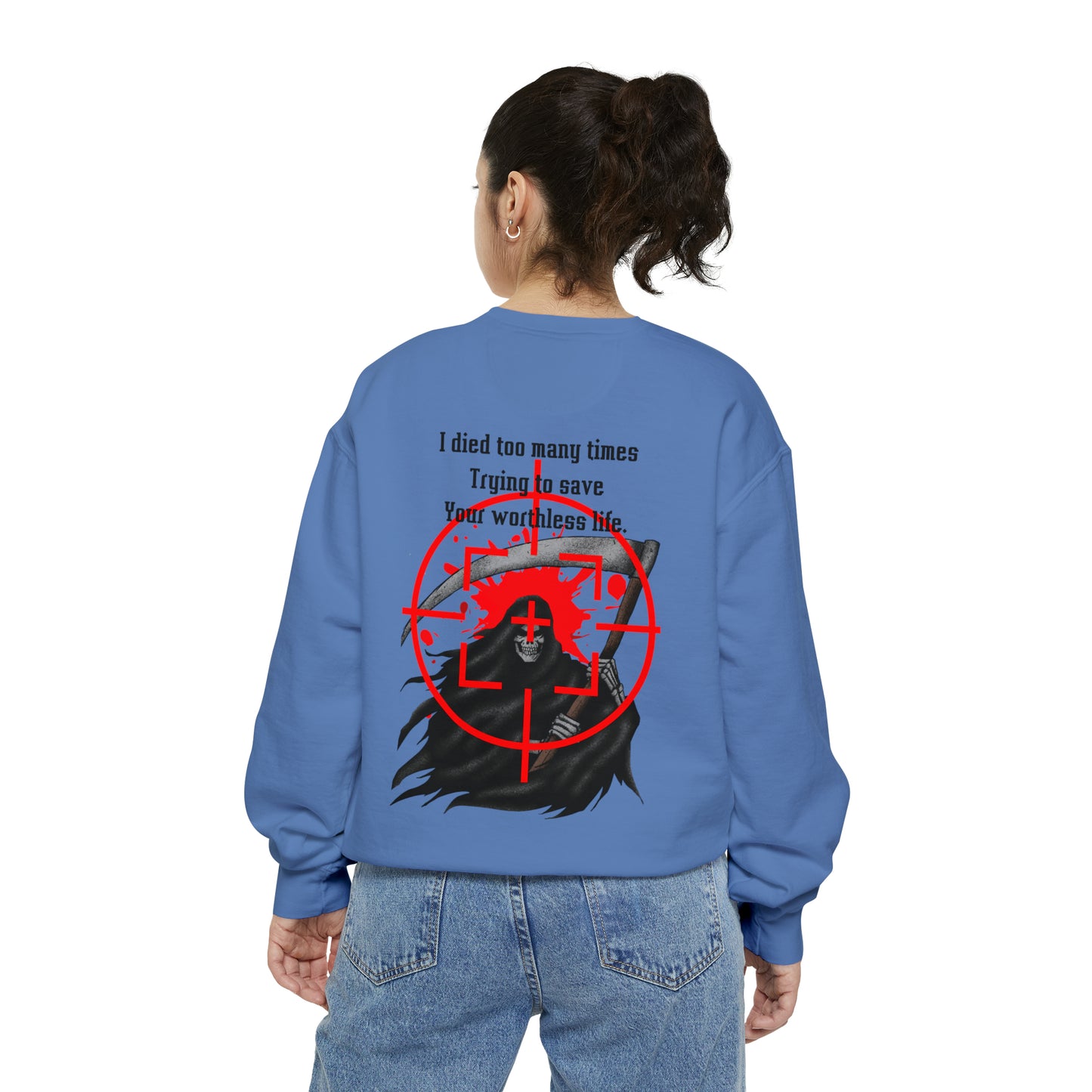 GAMER GIRL Unisex Garment-Dyed Sweatshirt