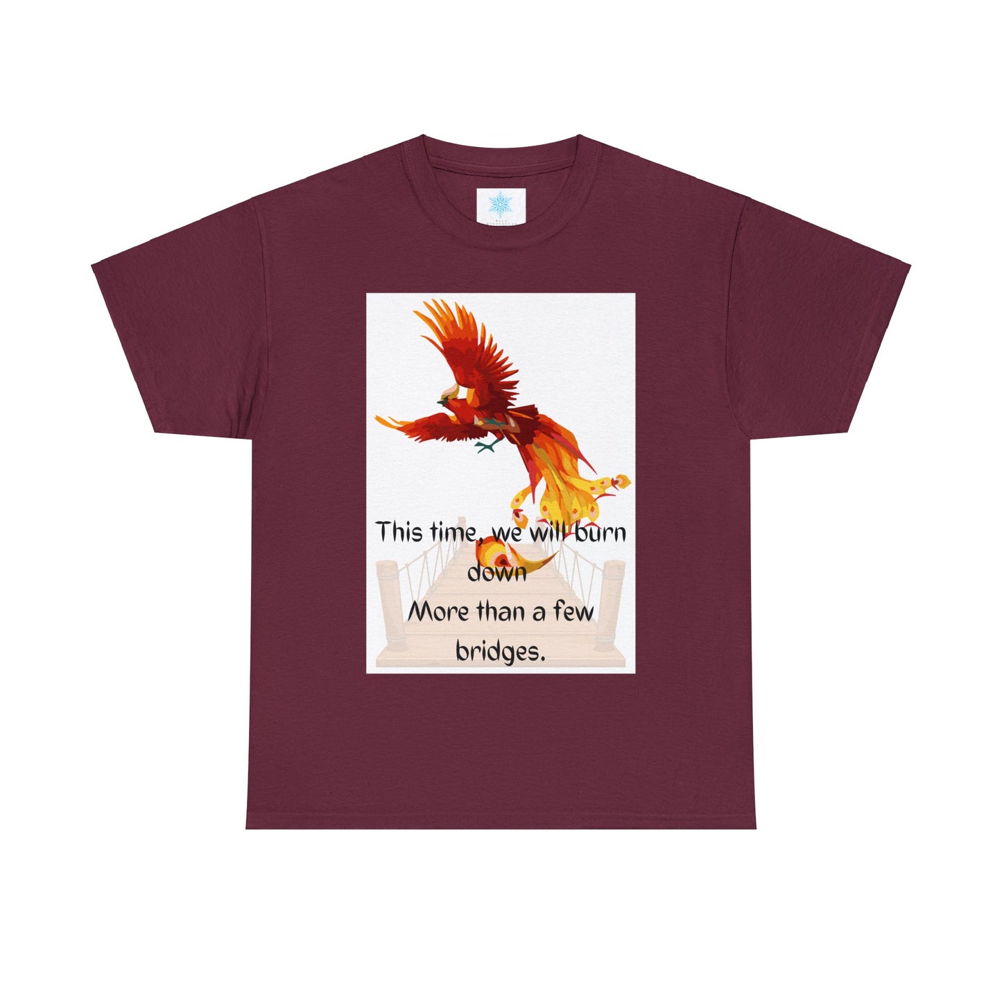 BRIDGES Unisex Heavy Cotton Tee