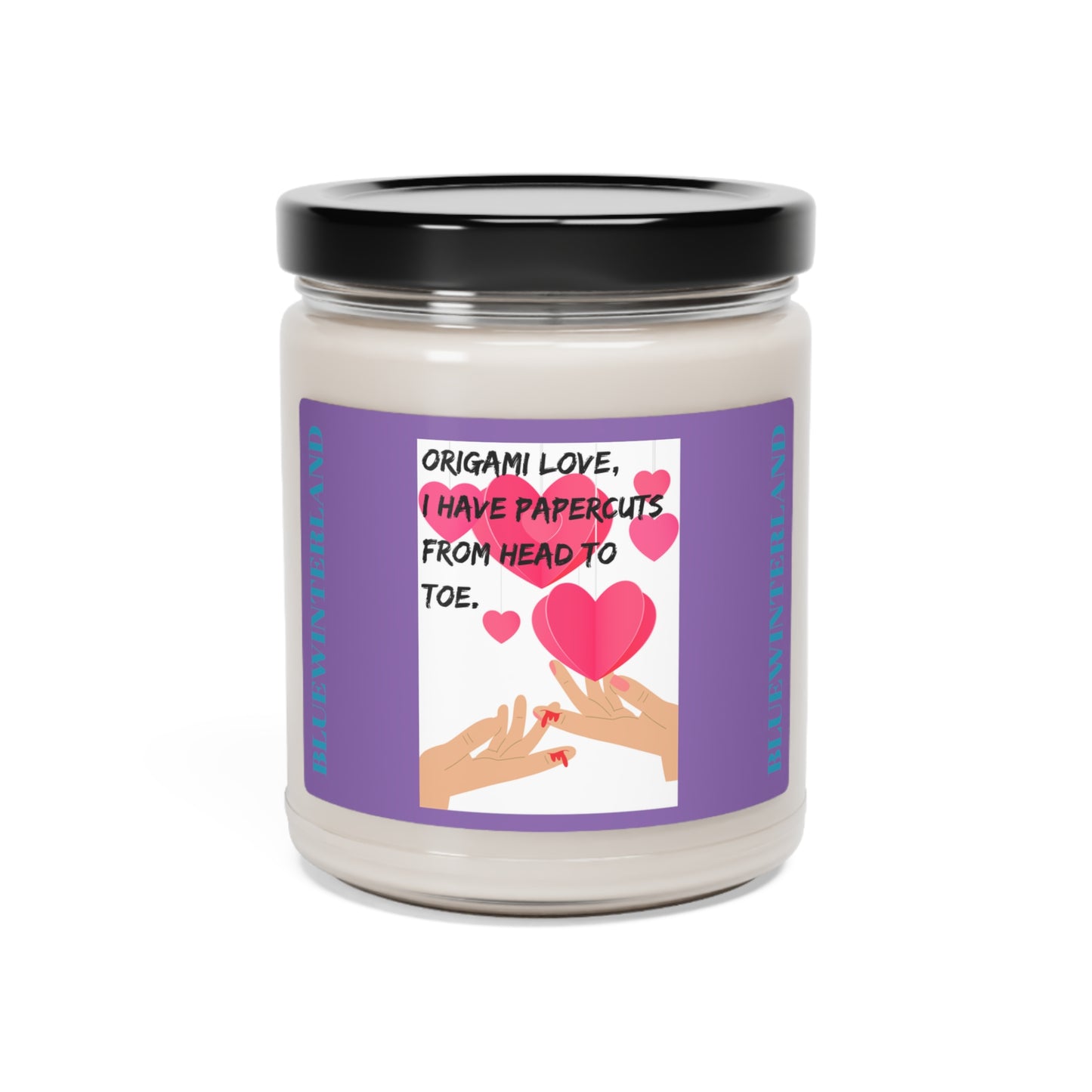 ORIGAME LOVE  Scented Soy Candle, 9oz