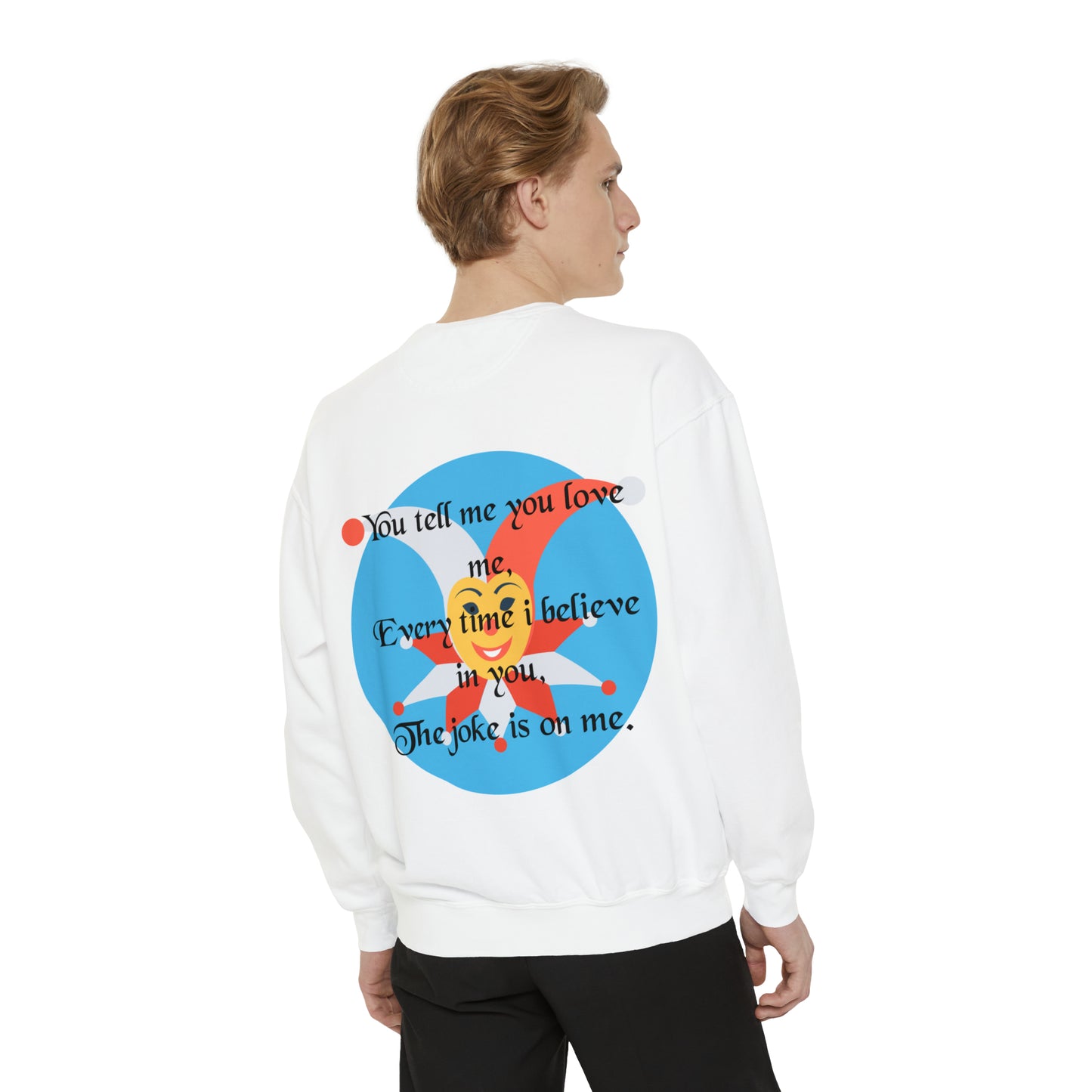 THE JOKESTER Unisex Garment-Dyed Sweatshirt