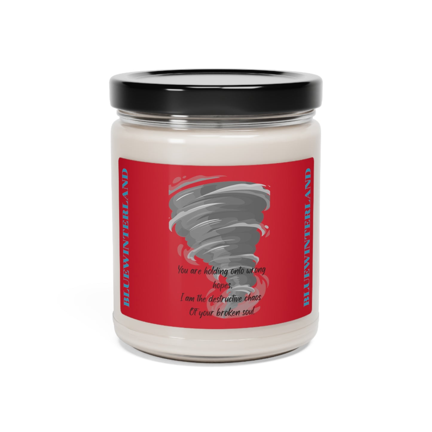DESTRUCTIVE CHAOS Scented Soy Candle, 9oz
