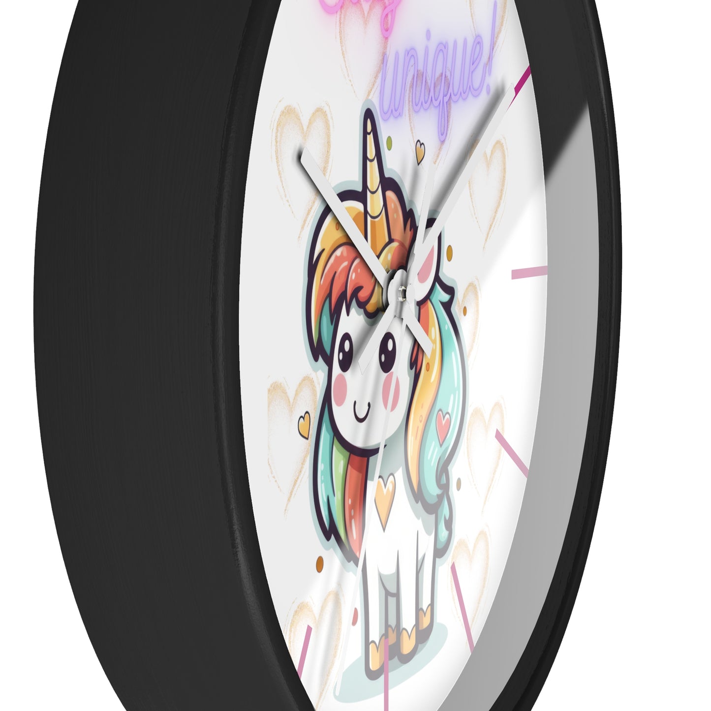 STAY UNIQUE LOVE Wall Clock