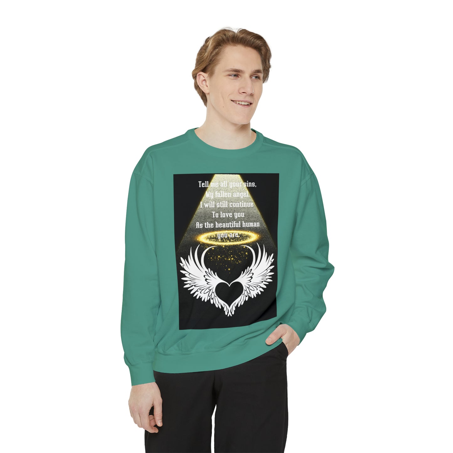 FALLEN ANGEL Unisex Garment-Dyed Sweatshirt