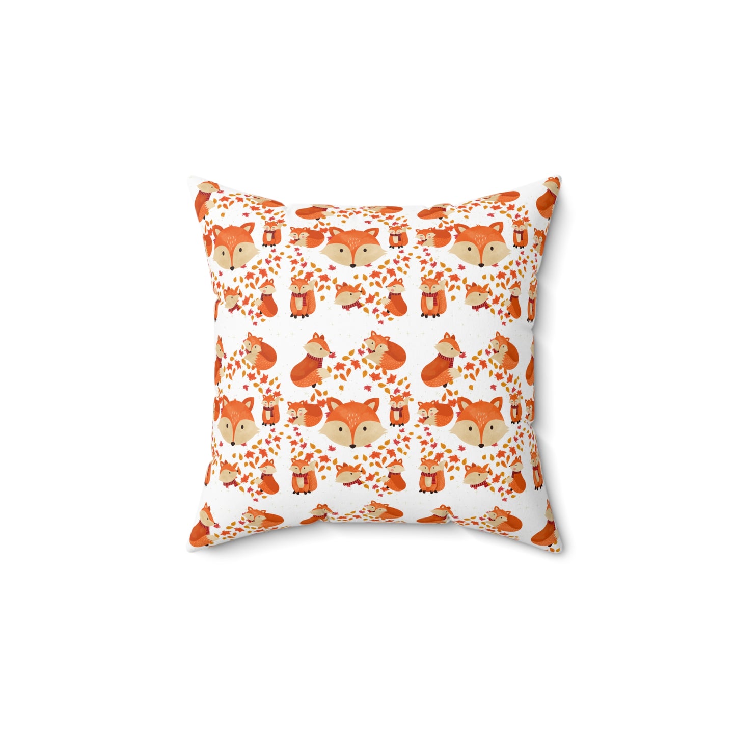 FOXY FOXY AUTUMN Spun Polyester Square Pillow For Kid's Room